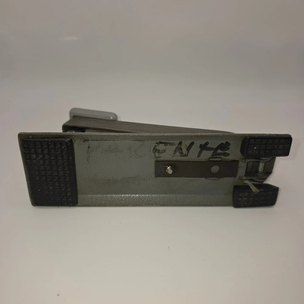 Vintage Bostitch B8 Stapler Grey Metal Industrial Mid Century Modern Office Desk